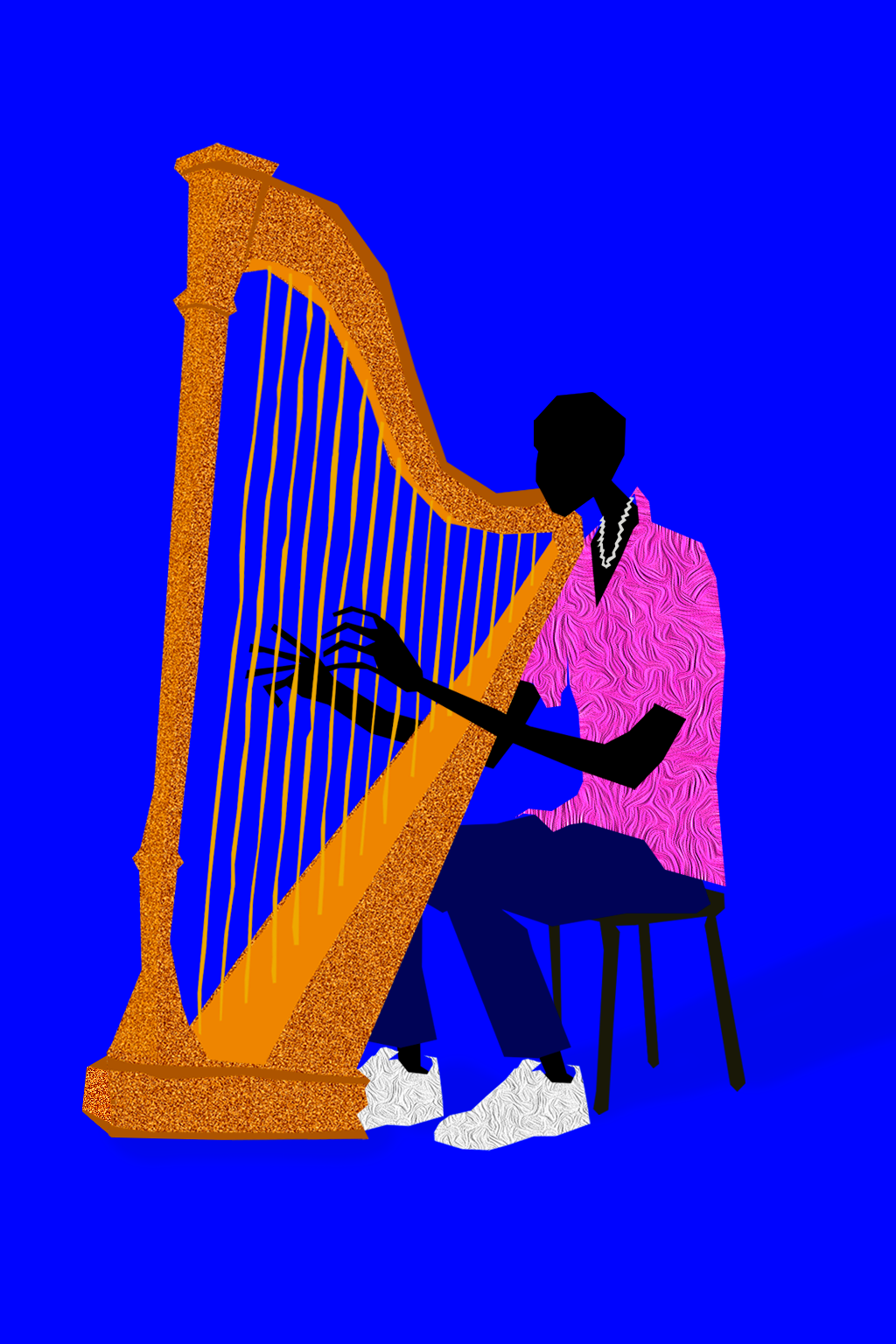 The Boy Who played the Harp.